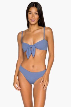 Honrane Women Bikini Set Pure Color Women
